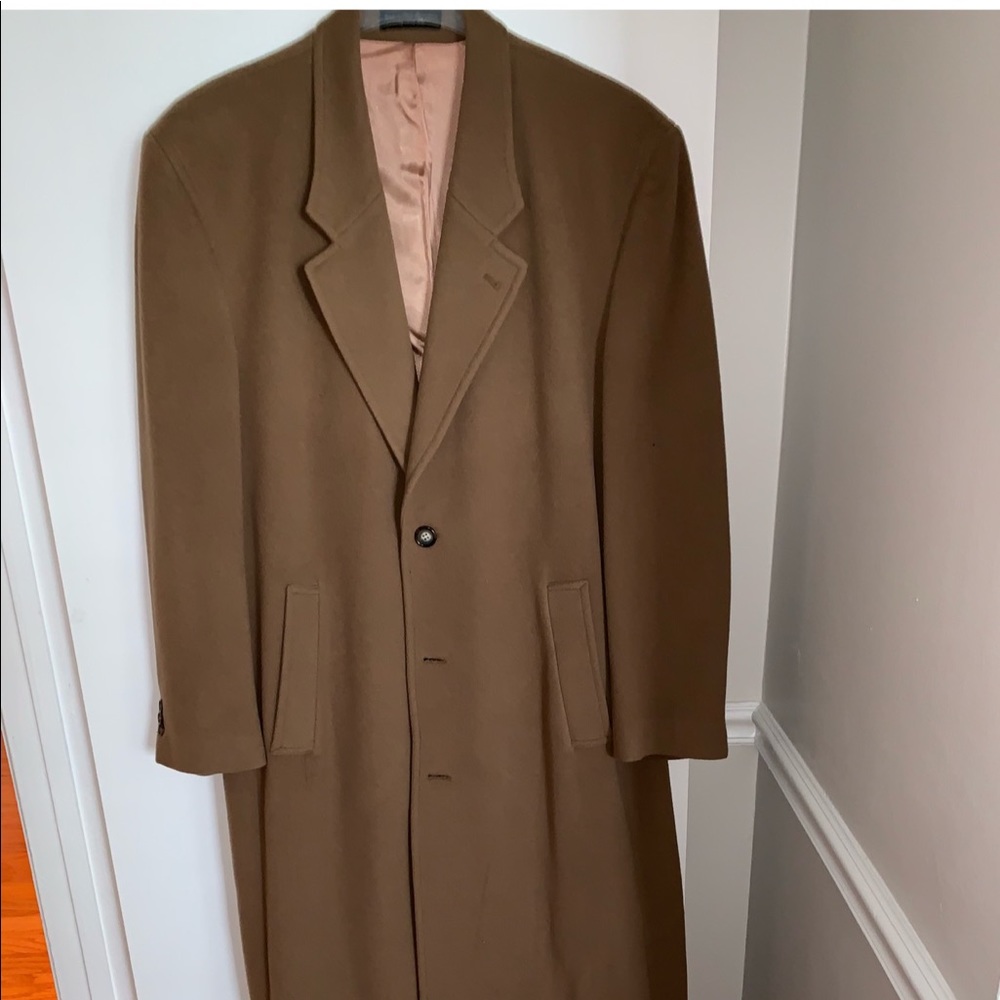 Cashmere blend overcoat
